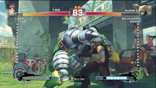 StarNab (Fei Long) vs WorstGiefEVER (Zangief) 1/2