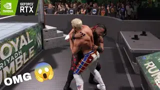 Jacob fatu vs Cody Rhodes, WWE Royal Rumble 2026 | WWE 2k25 Gameplay