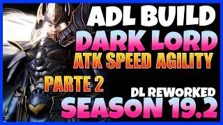 DARK LORD REWORKED - AGILIDADE BUILD  - PONTUA&Ccedil;&Atilde;O - MASTER TREE E SKILL - parte 2
