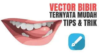 Tutorial Cara Membuat Vector Bibir Infinite Design