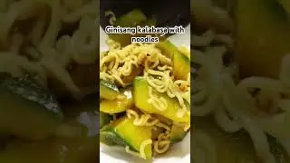 Ginisang kalabasa with noodles #kalabasa #kalabasarecipe #pinoyfood #lutongprobinsya #cooking