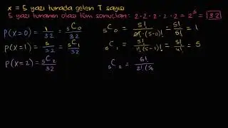 Binom Dağılımı (Matematik) (İstatistik ve Olasılık)