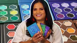 Game Beauty Elemental Blast Palettes - Swatches & 2 Looks | Karen Harris Makeup