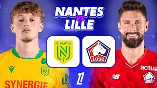 🔴 [LIVE] NANTES - LILLE /🔥 Le LOSC pour un GROS COUP ?! - LIGUE 1 2025/2026 - LIVE/DIRECT