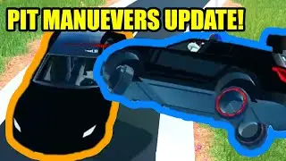 NEW PIT MANUEVERS and AGENT CAR UPDATE is HERE! | Roblox Jailbreak