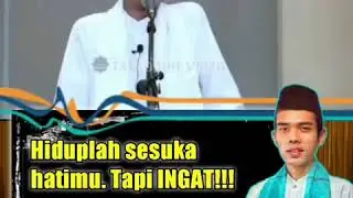 KITA HANYA HAMBA HAMBA YANG MEMBAWA  AMAL KEBAIKAN BERTEMU ALLAH SWT...(ustaz abdul somad)