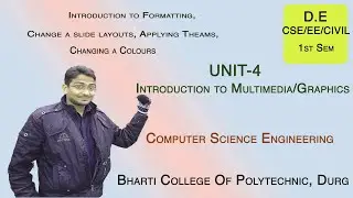 Introduction to Formatting | Change a slide layouts | Changing a Colors | By Mr. Neetish Chandrakar