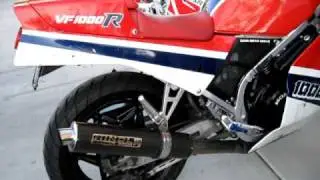 1986 Honda VF1000R Hindle Exhaust