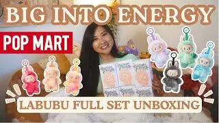 Unboxing Labubu Big Into Energy Blind Boxes | FULL SET