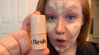 Trying the Flesh Cosmetics Thickstick Foundation & Wear Test!