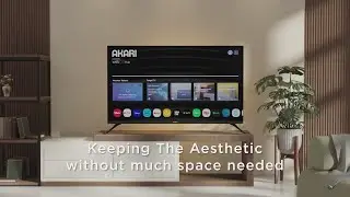 Akari Smart TV Powered by WEB O.S with Magic Play Remote | SW Series