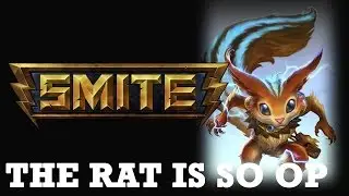 Smite -THE RAT IS SO OP! Rework ratatoskr gameplay with builds (17-0)
