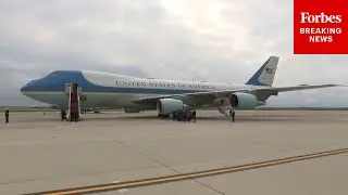 LIVE: President Trump Departs JBA En Route To Charlie Kirk&rsquo;s Funeral In Glendale, Arizona