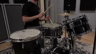 Mapex Black Panther Persuader Snare Drum Featuring Evans Strata 1000