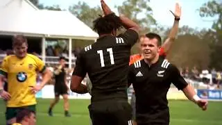 New Zealand Schoolboys 2017 Monster Backline - Insane Performance vs Australia Schoolboys