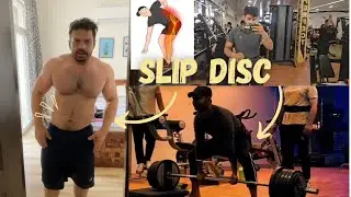Slip Disc ke Baad GYM vapasi || My Lower Back Disc Injury in 2019