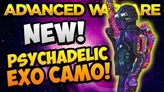 NEW Psychedelic Exo and Weapon Camo Gameplay! (Call of Duty: Advanced Warfare)