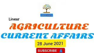 Agriculture current affairs 2021| 28 June 2021|AFO/ICAR/FCI/NABARD|The R Student|