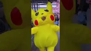 pikachu cosplay at animecon uk london