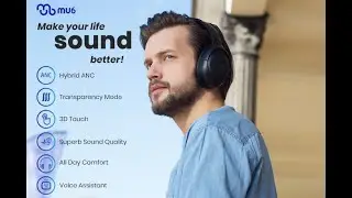 Mu6 Space 2 Active Noise Cancelling Headphones