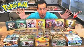 VIP TOUR OF RARE VINTAGE POKEMON CARDS STORE!