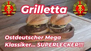Grilletta!!! Die ostdeutsche Antwort auf den Hamburger...absolut lecker ❤️🧑🏼‍🍳🔥