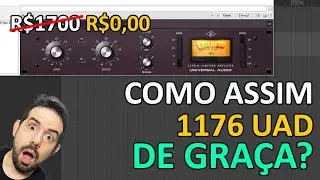 O melhor plugin 1176 (UAD) de graça? Aproveita que é só durante fevereiro! Plugins #109