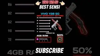 Free Fire Headshot Setting ⚙️ || VIVO Y28 5G [ 200 ] Sensitivity Setting 😱 DPI FOR REDMI MOBILE 📲 FF