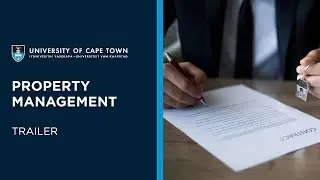 UCT Property Management Online Short Course | Trailer