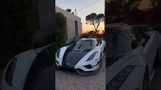 Koenigsegg party after The Quail #hypercars #koenigsegg