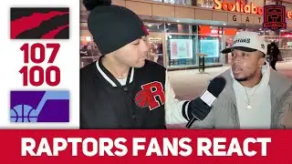Snubbed? | Raptors Fans React | Raptors 107-100 Jazz