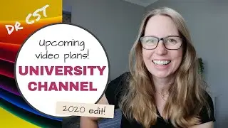 UNIVERSITY CHANNEL | Upcoming videos - lecture life, student advice