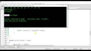 61. BST Search Code