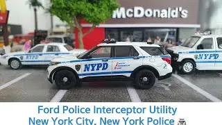 596 Ford Police Interceptor Utility New York City, New York Police 1/64