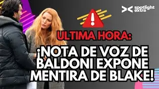 Blake Lively queda EXPUESTA: Nuevas notas de audio y más escándalos