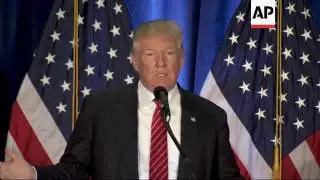 Donald Trump Talks Combating Terrorism