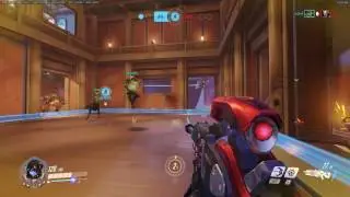 Renji Overwatch Gameplay - Arcade mode Random Heroes 16 MAR 2017