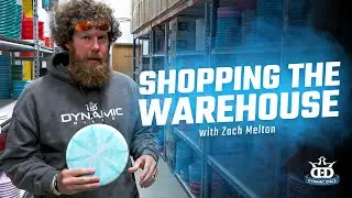 Zach Melton Shops the Dynamic Discs Warehouse