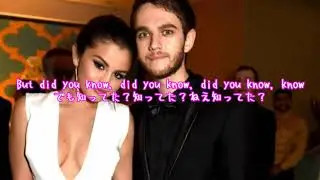 【和訳】【立体音響】Zedd ft. Selena Gomez -  I Want You To Know