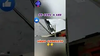 DE CCFL A LED #gbonline #electricidad