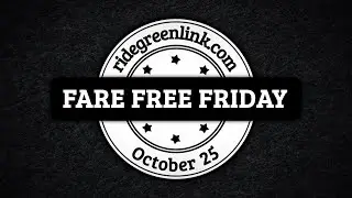 Ride the bus for free with Greenlink's Fare Free Friday