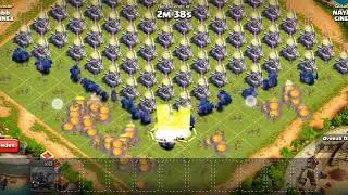 Unlimited Eagle Artillery vs Max PEKKA | coc mod apk | coc hack | Clash of clans hack