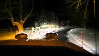 Watch upstate NY snow plow clear streets while you sleep