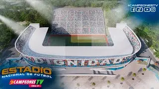 ⚽✨ ¡Así de espectacular será el nuevo estadio de fútbol de Nicaragua: Dignidad! 🏟🇳🇮