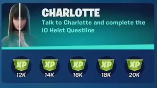 Charlotte Character Punch Cards Challenges