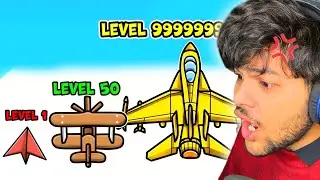 I Evolved My Plane To Level 999999 In EPIC PLANE EVOLUTION (Part 2) 🚀