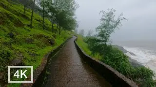 Bekal Fort Kerala, Full Walking Tour in a Rainy Day