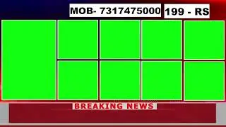 WIN GREEN SCREEN || 4k frame Copyright free | Best News Frame | Green Screen |