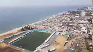 Liberia, Africa- Flight over Monrovia