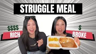 Мой богатый друг пробует мои мучительные обеды 😭🍜